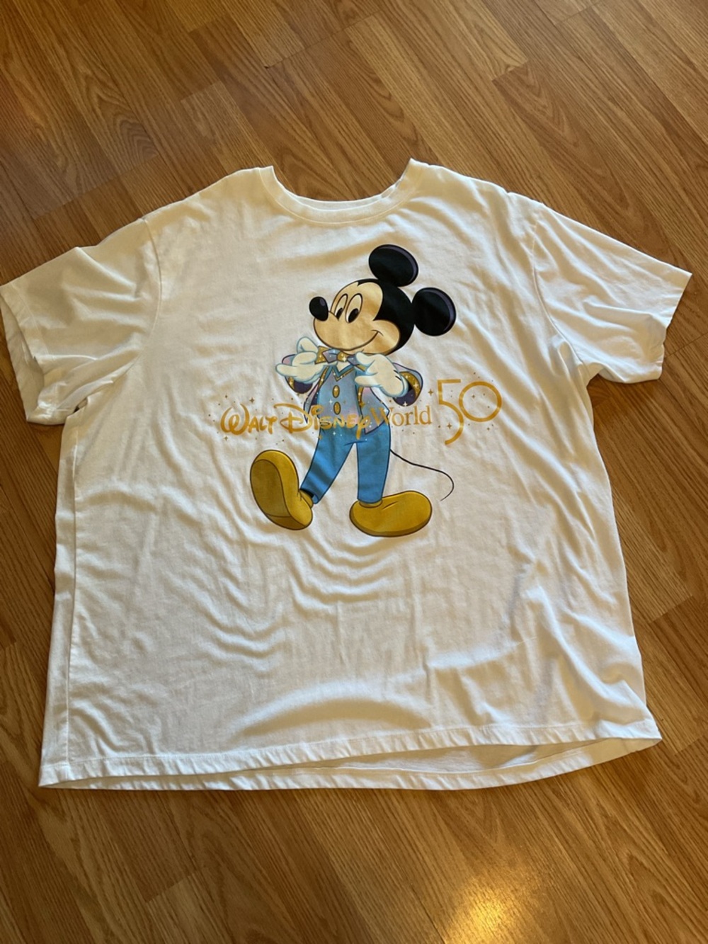 WALT DISNEY MICKEY T-SHIRT 50th Anniversary 3XL